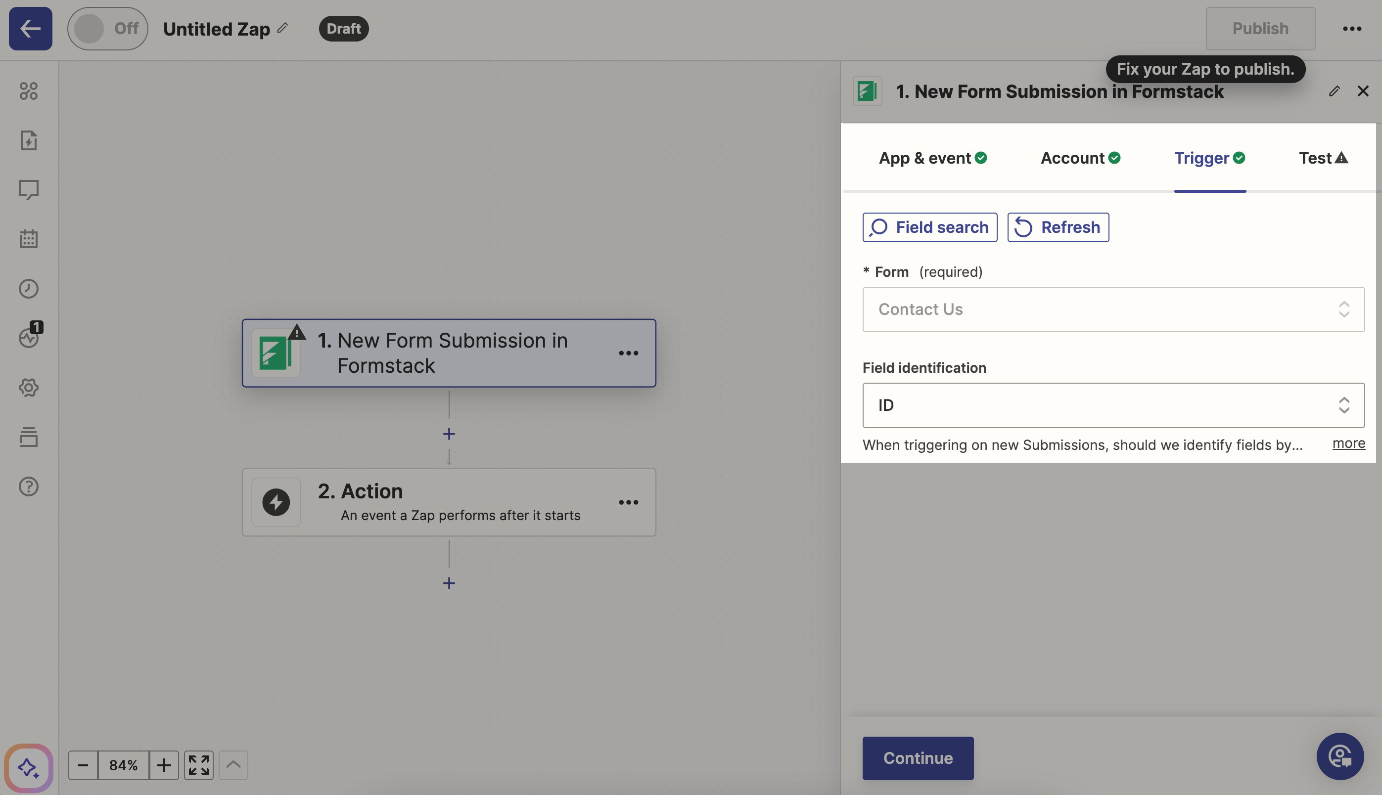 Formstack Integration – Salesmate